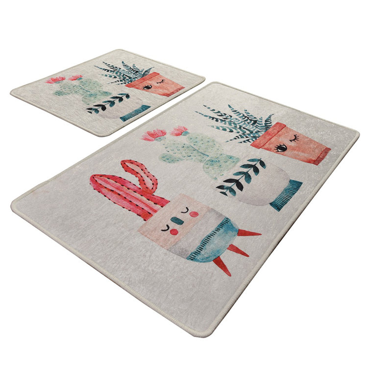 Bless international 100 Velvet Fabric Bath Rug Wayfair